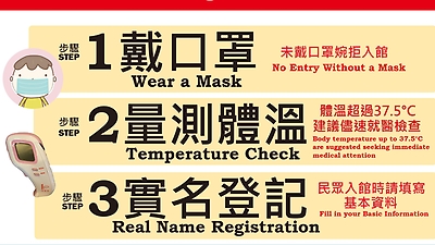 110年本處監測紅外線熱像儀及引導遊客踐履防疫措施之第一線服勤人員教育訓練(限本處同仁使用)